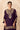 Georgette Embroidered Work Purple Designer Suit