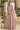 Embroidered Georgette Readymade Gown In Pink Color