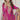 Stylish Rani Color Chinon Fabric Readymade Patiala Suit