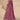 Embroidered Wine Readymade Anarkali Salwar Suit
