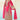 Chinon Fabric Pink Color Function Wear Elegant Palazzo Suit