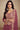 Pink Color Exquisite Embroidered Work Readymade Palazzo Suit In Chinnon Fabric