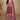 Pink Color Exquisite Embroidered Work Readymade Palazzo Suit In Chinnon Fabric