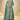 Sea Green Art Silk Embroidered Readymade Palazzo Suit