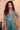 Chinon Fabric Embroidered Teal Sangeet Wear Readymade Palazzo Suit