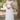 Fancy Fabric Luminous Readymade Long Gown In White Color