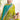 Embroidered Chinon Green Readymade Sharara Suit