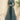 Diksha Singh Exclusive Teal Color Lehenga With Long Koti In Georgette Fabric