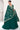 Vartika Singh Radiant Green Color Silk Readymade Gown With Dupatta