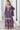 Purple Zari Floral Embroidered Palazzo Suit