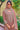 Pink Embroidered Chinon Readymade Straight Cut Salwar Suit