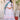 Printed Readymade Anarkali Salwar Kameez In White Color