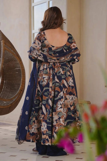 Cotton Silk Digital Print Readymade Salwar Kameez