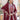 Blazing Maroon Color Viscose Fabric Readymade Gown With Dupatta