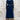 Navy Blue Embroidered Work Party Wear Anarkali Gown With Dupatta