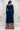 Navy Blue Embroidered Work Party Wear Anarkali Gown With Dupatta