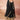 Entrancing Georgette Fabric Readymade Anarkali Suit In Black Color With Embroidered Work