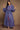 Incredible Printed Work On Art Silk Fabric Blue Color Readymade Kaftan