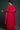 Ingenious Fancy Work Red Color Georgette Fabric Readymade Gown With Dupatta