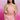 Trendy Organza Fabric Peach Color Readymade Co Ord Set