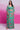 Amazing Cyan Color Georgette Fabric Readymade Co Ord Set