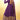 Charismatic Embroidered Georgette Readymade Salwar Suit In Purple Color
