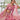 Sequins Work On Pink Color Silk Fabric Princely Lehenga