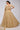 Incredible Sequins Work On Net Fabric Golden Color Lehenga