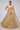 Incredible Sequins Work On Net Fabric Golden Color Lehenga