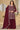 Sober Maroon Color Georgette Fabric Palazzo Suit With Embroidered Work