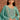 Embroidered Cyan Color Designer Suit In Jacquard Silk Fabric
