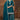 Chinon Palazzo Salwar Suit In Teal Color