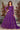 Embroidered Purple Long Anarkali Salwar Suit In Net Fabric