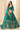 Teal Wedding Wear Velvet Embroidered Lehenga Choli With Dupatta