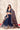 Navy Blue Art Silk Sangeet Function Lehenga Choli For Women