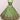Green Color Embroidered Work Luminous Lehenga In Dola Silk Fabric