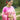 Pink Banarasi Silk Fancy Weaving Work Reach Saree