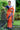 Orange Color Bandhani Printed Daily Wear Art Silk Fabric Saree