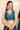 Sequins Work Attractive Festive Wear Georgette Saree In Teal Color