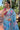 Floral Print Sky Blue Color Casual Organza Fabric Saree With Blouse