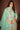 Excellent Organza Fabric Sea Green Color Readymade Salwar Suit