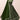 Heavy Viscose Fabric Sequins Work On Green Color Lehenga