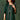 Green Color Embroidered Work On Rayon Fabric Beatific Short Kurti