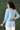 Embroidered Work Sky Blue Color Rayon Fabric Beauteous Short Kurti