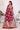 Burgundy Function Wear Organza Zari Weaving Saree