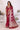 Burgundy Function Wear Organza Zari Weaving Saree