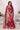 Burgundy Function Wear Organza Zari Weaving Saree