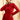 Festive Rayon Cotton Gown Style Kurti in Vibrant Red Color
