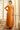 Boho Chic Rayon Cotton Gown Style Kurti in Mustard Color