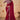 Delightful Maroon Sequins Work Crepe Silk Fabric Wedding Wear Saree